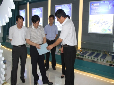 兗州區(qū)副區(qū)長劉曉林一行蒞臨天意機(jī)械指導(dǎo)工作！