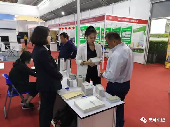 陽春三月，天意機(jī)械亮相2019年越南河內(nèi)建材展